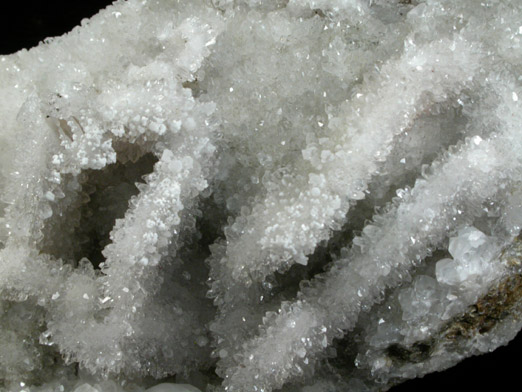 Quartz pseudomorphs after Anhydrite from Upper New Street Quarry, Paterson, Passaic County, New Jersey