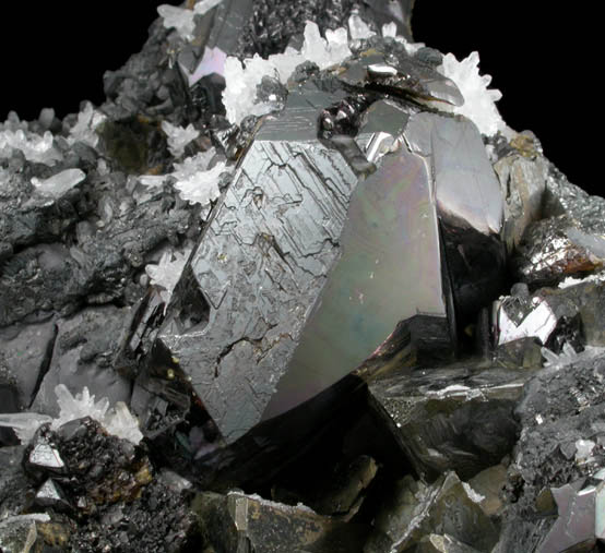 Tetrahedrite, Sphalerite, Quartz, Galena from Casapalca District, Huarochiri Province, Peru