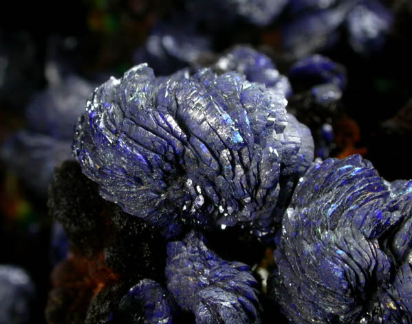 Azurite and Malachite from Bisbee, Warren District, Cochise County, Arizona