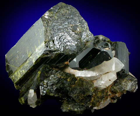 Epidote with Quartz from Green Monster Mountain-Copper Mountain area, south of Sulzer, Prince of Wales Island, Alaska