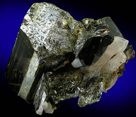 Epidote with Quartz from Green Monster Mountain-Copper Mountain area, south of Sulzer, Prince of Wales Island, Alaska