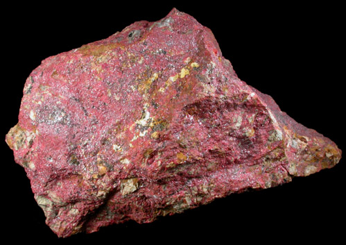 Cinnabar from New Almaden Mine, 400' level, Santa Teresa Hills, Santa Clara County, California
