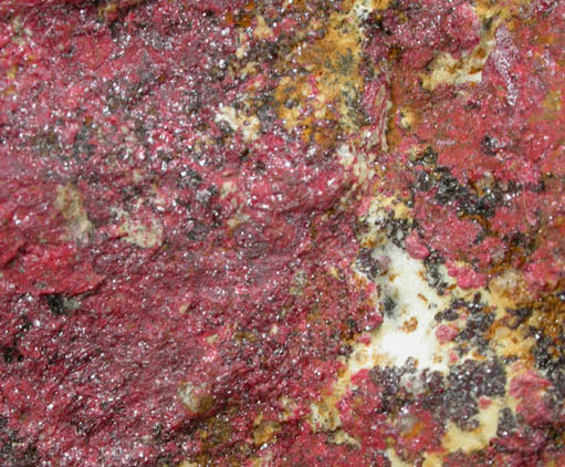 Cinnabar from New Almaden Mine, 400' level, Santa Teresa Hills, Santa Clara County, California