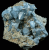 Quartz with Aerinite inclusions from Olvera, Cádiz, Andalusia, Spain