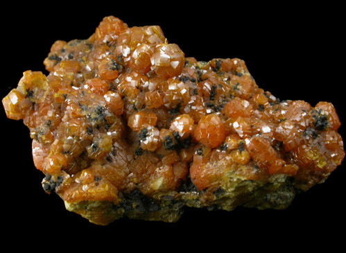 Mimetite var. Campylite from Caldbeck Fels, Cumberland, England