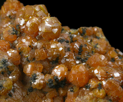 Mimetite var. Campylite from Caldbeck Fels, Cumberland, England