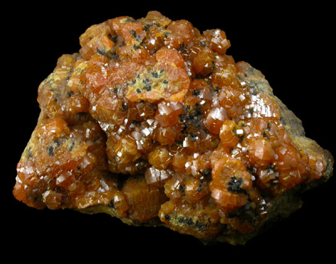 Mimetite var. Campylite from Caldbeck Fels, Cumberland, England