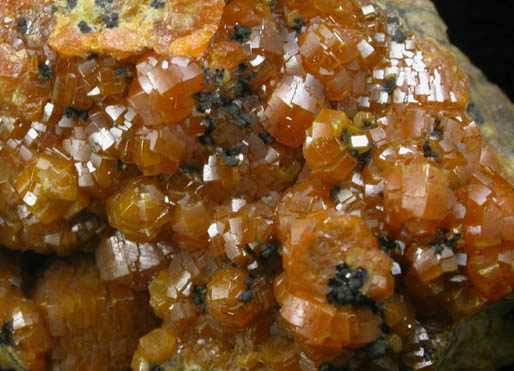 Mimetite var. Campylite from Caldbeck Fels, Cumberland, England