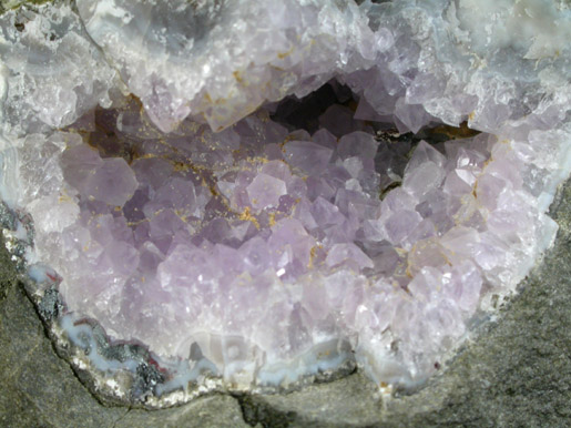 Quartz var. Amethyst Quartz from Francisco Brothers Quarry, Great Notch, Passaic County, New Jersey