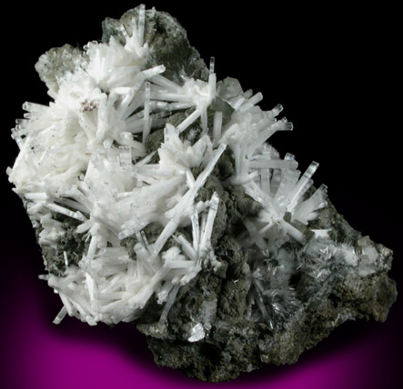 Natrolite-Mesolite from Millington Quarry, Bernards Township, Somerset County, New Jersey