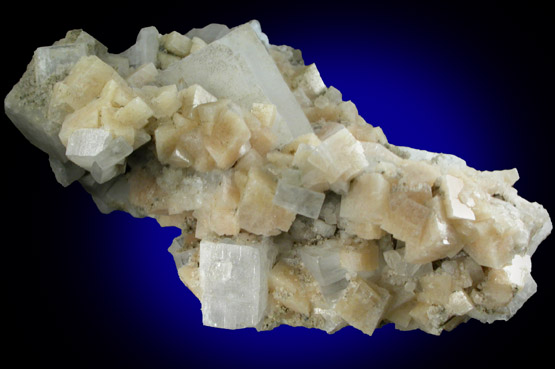 Apophyllite and Chabazite-Ca from Prospect Park Quarry, Prospect Park, Passaic County, New Jersey