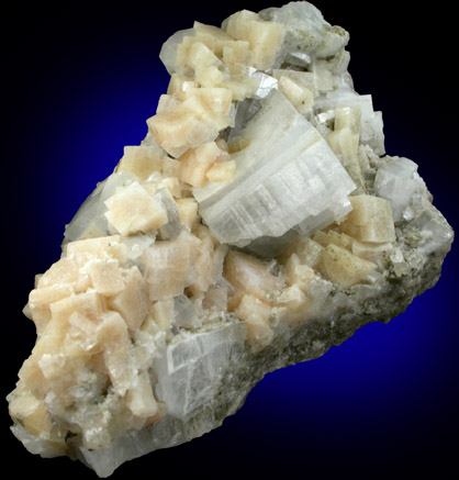 Apophyllite and Chabazite-Ca from Prospect Park Quarry, Prospect Park, Passaic County, New Jersey