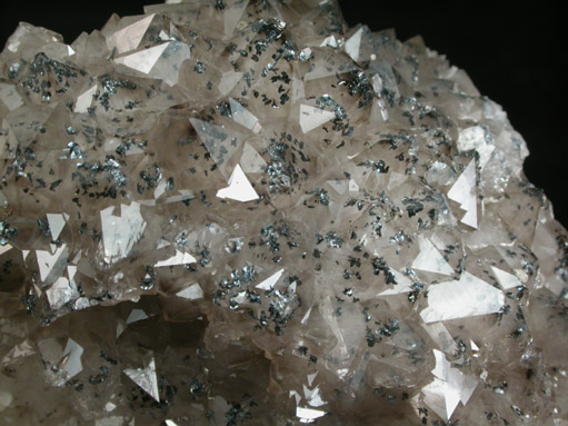 Quartz var. Smoky with Hematite inclusions from Houdaille Quarry (Consolidated Quarry), Little Falls Twp., north of Montclair State University, Essex County, New Jersey