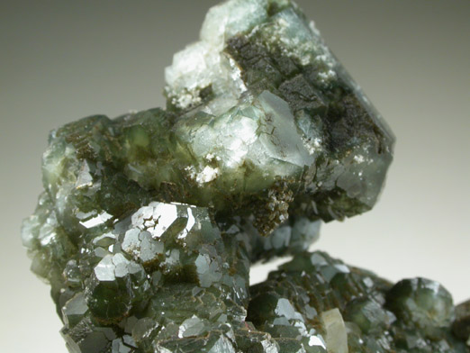 Apophyllite with Celadonite inclusions from Millington Quarry, Bernards Township, Somerset County, New Jersey