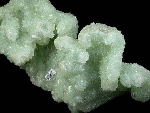 Prehnite pseudomorphs after Glauberite from Fanwood Quarry (Weldon Quarry), Watchung, Somerset County, New Jersey