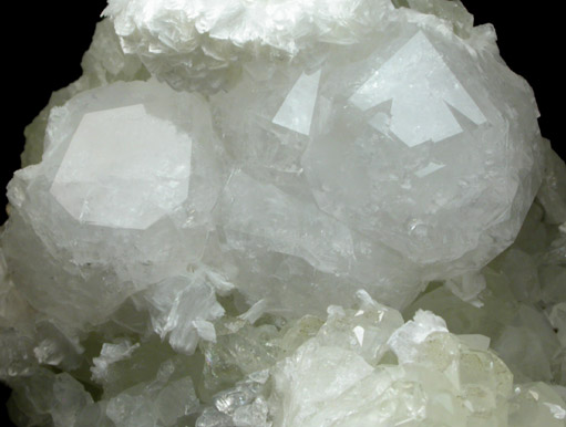 Analcime, Pectolite, Datolite from Millington Quarry, Bernards Township, Somerset County, New Jersey