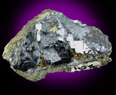 Galena with Sphalerite from Wheatley Mine, Phoenixville, Chester County, Pennsylvania