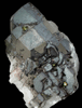 Calcite, Chalcopyrite, Hematite from Balmat No. 3 Mine, Balmat, St. Lawrence County, New York