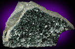 Clinochlore var. Penninite on Chromite from Wood's Chrome Mine, State Line District, Lancaster County, Pennsylvania
