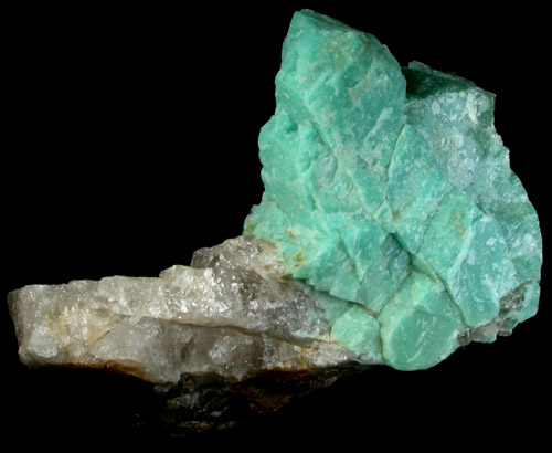Microcline var. Amazonite from Morefield Mine, Amelia Courthouse, Amelia County, Virginia