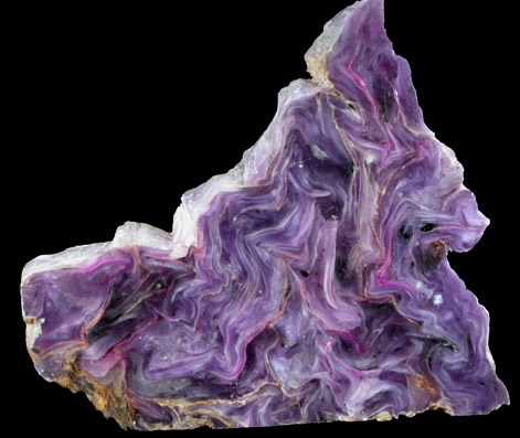 Charoite from Murunskii Massif, between the Charo and Tokko Rivers, Aldan Shield, Yakutia, Russia (Type Locality for Charoite)