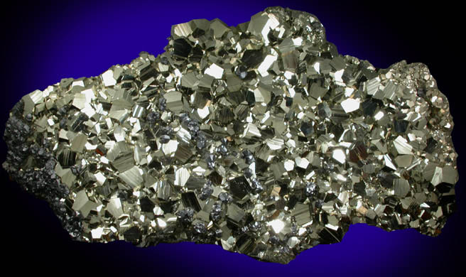 Pyrite with Sphalerite from Huanzala Mine, Huallanca District, Huanuco Department, Peru