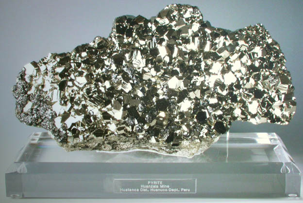 Pyrite with Sphalerite from Huanzala Mine, Huallanca District, Huanuco Department, Peru