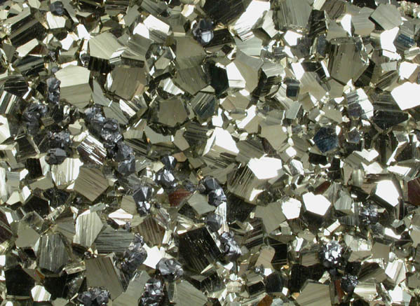 Pyrite with Sphalerite from Huanzala Mine, Huallanca District, Huanuco Department, Peru