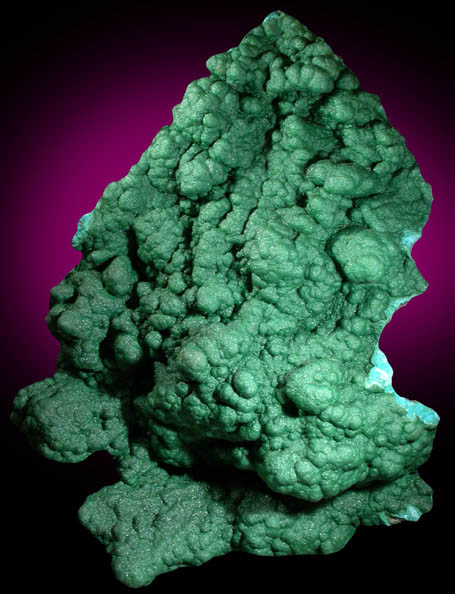 Malachite from Katanga Copperbelt, Lualaba Province, Democratic Republic of the Congo