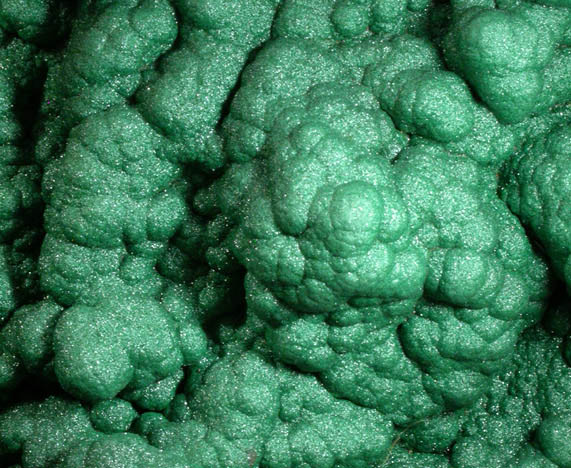 Malachite from Katanga Copperbelt, Lualaba Province, Democratic Republic of the Congo