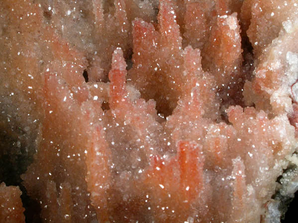 Quartz over Chalcedony with Hematite inclusions from High Atlas Mountains, Khenifra Province, Morocco