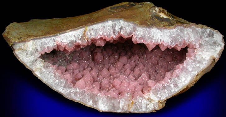 Quartz var. Red Amethyst from Catalan Agate-Amethyst District, Southern Paraná Basalt Basin, Artigas, Uruguay