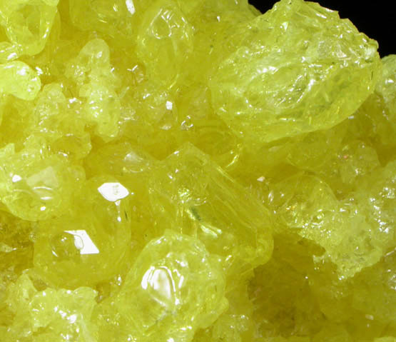 Sulfur from El Desierto, West of Salar de Uyuni, Potosi, Bolivia