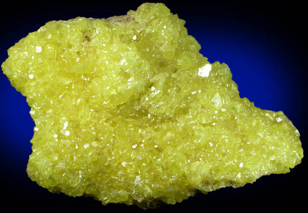 Sulfur from El Desierto, West of Salar de Uyuni, Potosi, Bolivia