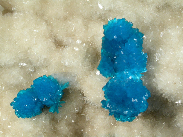 Cavansite on Quartz with Stilbite-Ca from Wagholi Quarry, Maharashtra, India