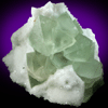 Fluorite in Quartz from Xianghuapu, Linwu, Hunan, China