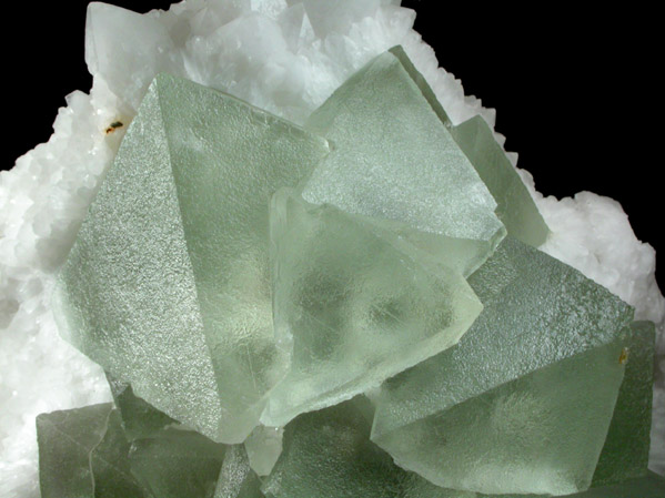 Fluorite in Quartz from Xianghuapu, Linwu, Hunan, China