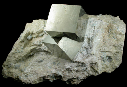 Pyrite from Navajn, La Rioja, Spain