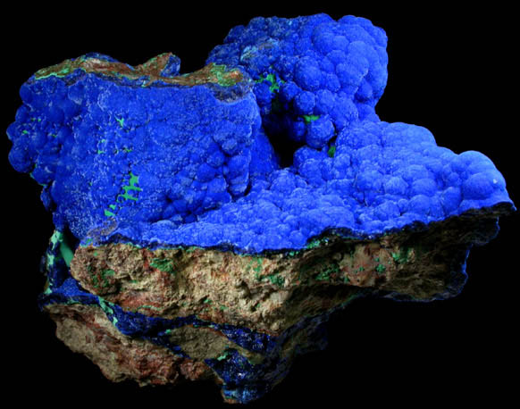 Azurite from Liufengshan Mine, Guichi, Anhui Province, China