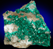 Dioptase from Altyn-Tyube, 66 km east of Karagandy, Karaganda Oblast', Kazakhstan (Type Locality for Dioptase)