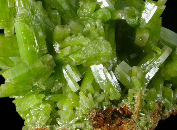 Pyromorphite from Daoping Mine, Yangshuo, Guangxi, China