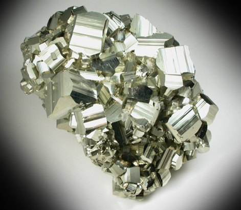 Pyrite with Quartz from Huanzala Mine, Huallanca District, Huanuco Department, Peru