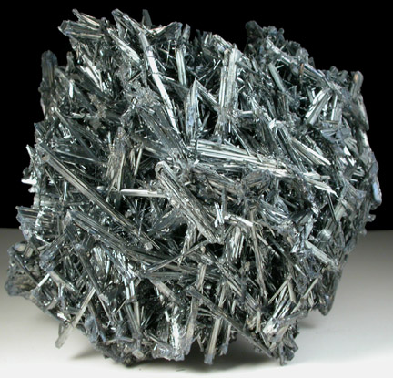 Stibnite from Herja Mine (Kisbanya), Baia Mare, Maramures, Romania