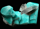 Microcline var. Amazonite with Smoky Quartz from Smokey Hawk Claim, Teller County, Colorado