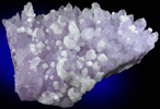 Quartz var. Amethyst with Dolomite from San Juan de las Rayas Mine, Guanajuato, Mexico