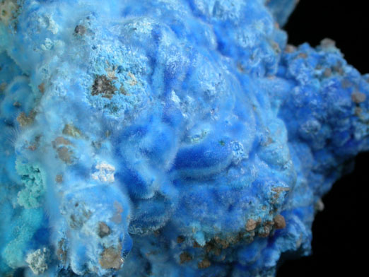 Carbonatecyanotrichite on Creedite and Barite from Quinglong, Guizhou Province, China