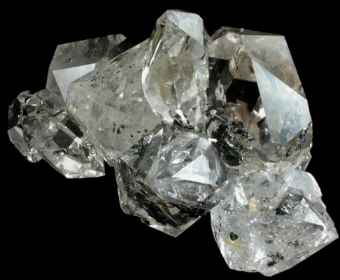 Quartz var. Herkimer Diamond from Ace of Diamonds Mine, Middleville, Herkimer County, New York