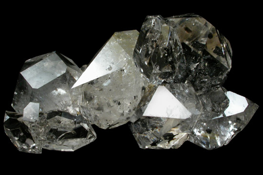 Quartz var. Herkimer Diamond from Ace of Diamonds Mine, Middleville, Herkimer County, New York