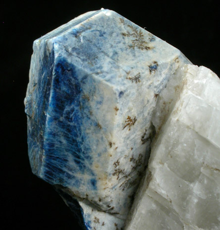 Sodalite from Sar-e-Sang, Kokscha Valley, Badakshan, Afghanistan