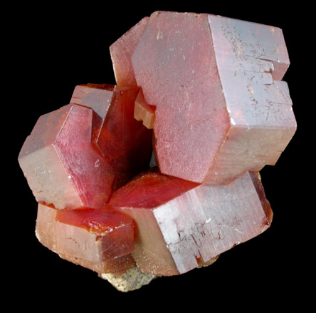 Vanadinite from Mibladen, Haute Moulouya Basin, Zeida-Aouli-Mibladen belt, Midelt Province, Morocco